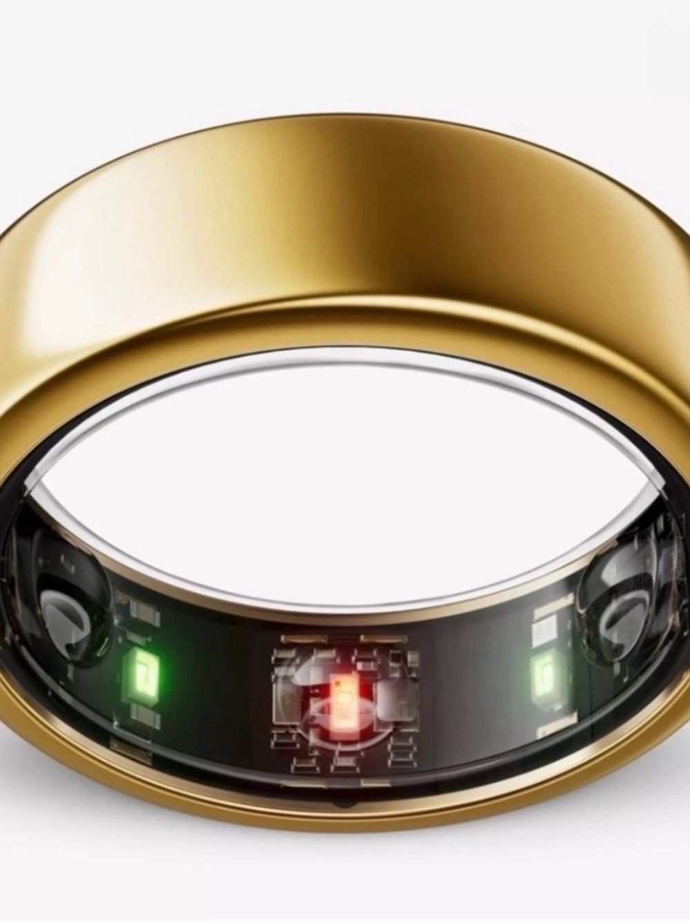 Oura Ring Gen3 Smart Ring — Polished Gold Finish
